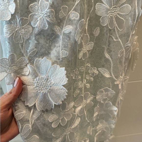 Helsi Norah Floral Sequin Gown - Picture 8 of 9